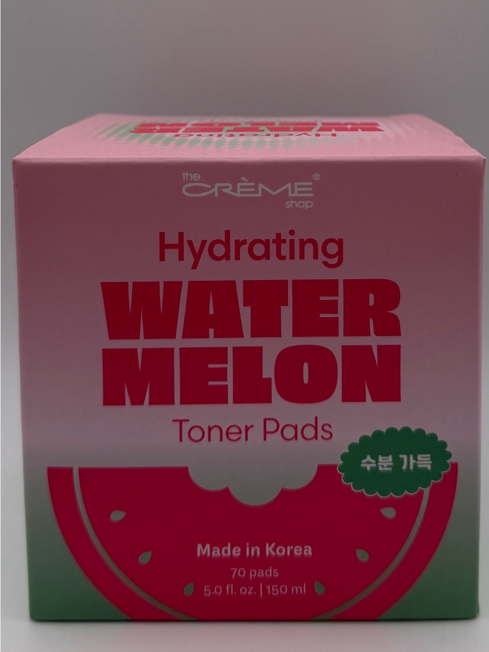 The Crème Shop Hydrating Watermelon Toner Pads - Pink